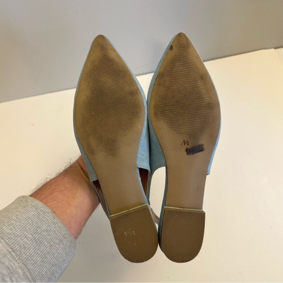 DV by Dolce Vita Shoes Women Classy Slingback Blue Denim Size 9 - Picture 9 of 9